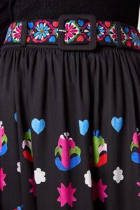 Gorman - Friendly Folk Skirt - print