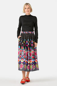 Gorman - Friendly Folk Skirt - print