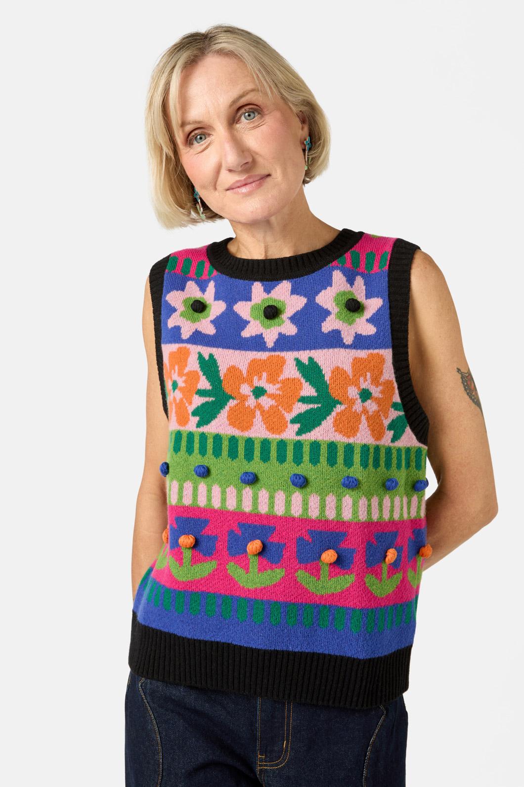Gorman - Amphora Knit Vest - multi