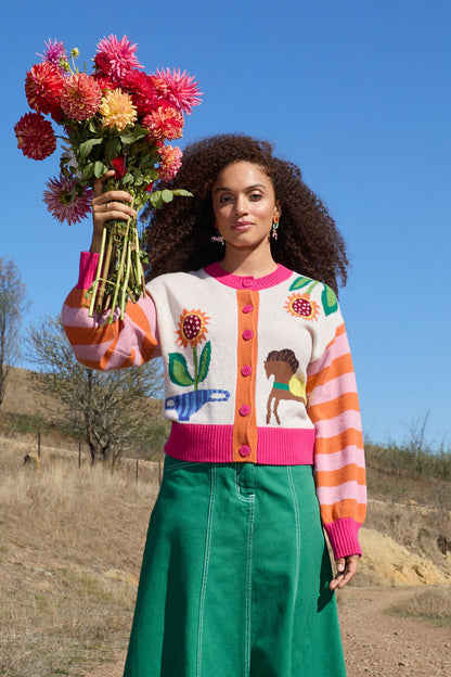 Gorman - The Horses Cardigan - multi