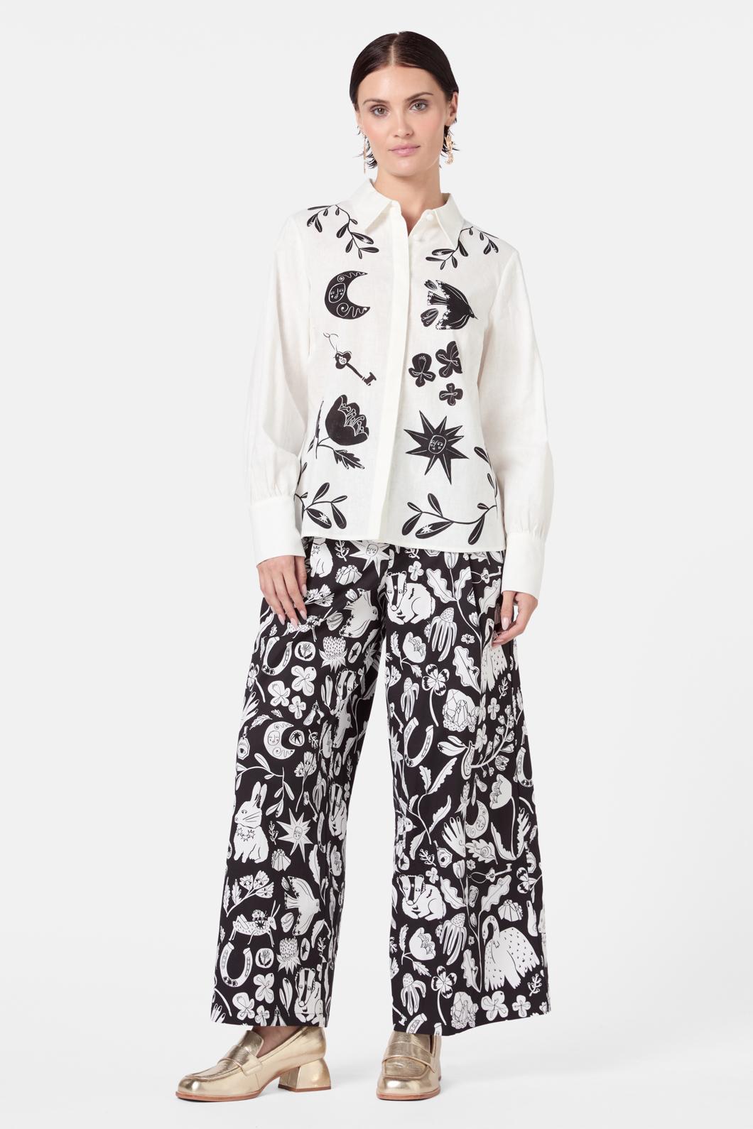 Gorman - Lost And Found Placement Shirt - print