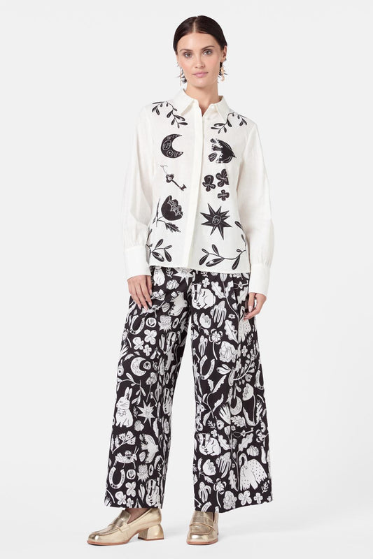 Gorman - Lost And Found Placement Shirt - print