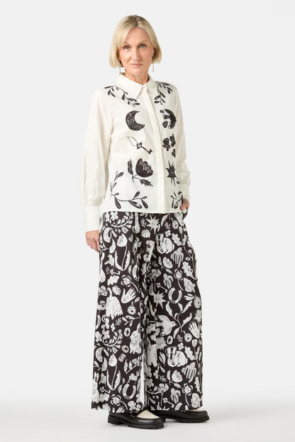 Gorman - Lost And Found Placement Shirt - print