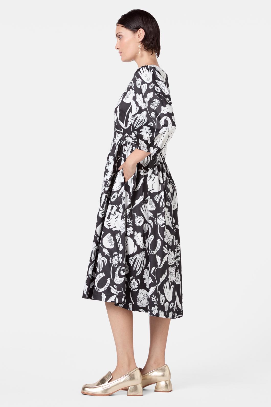 Gorman - Lost And Found Midi Dress - print