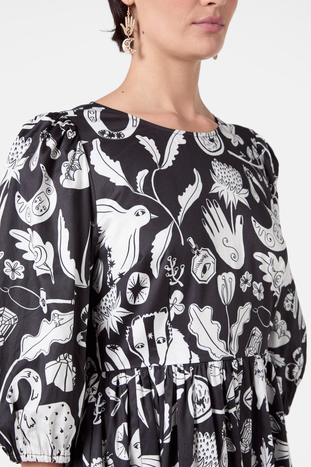 Gorman - Lost And Found Midi Dress - print