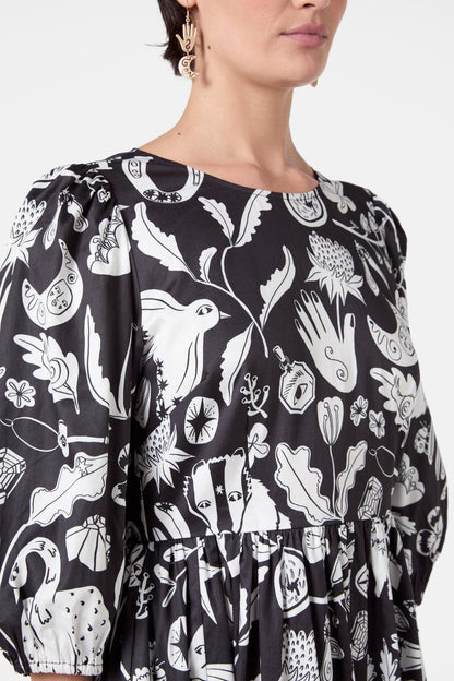 Gorman - Lost And Found Midi Dress - print