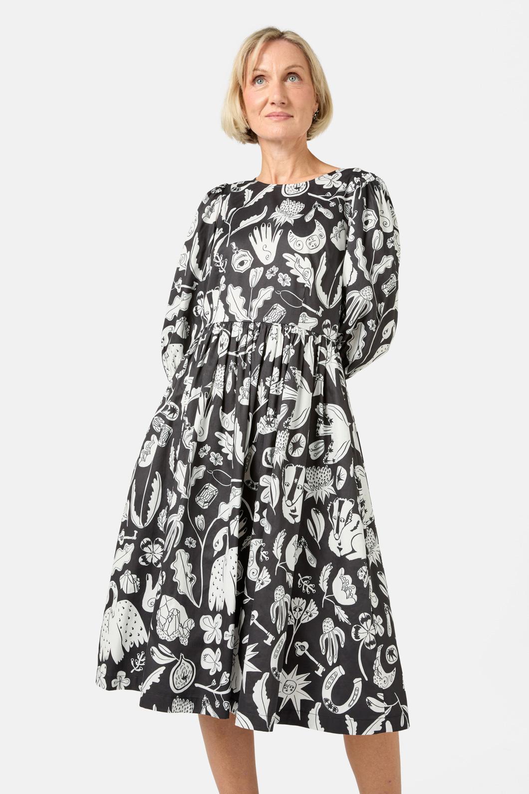 Gorman - Lost And Found Midi Dress - print