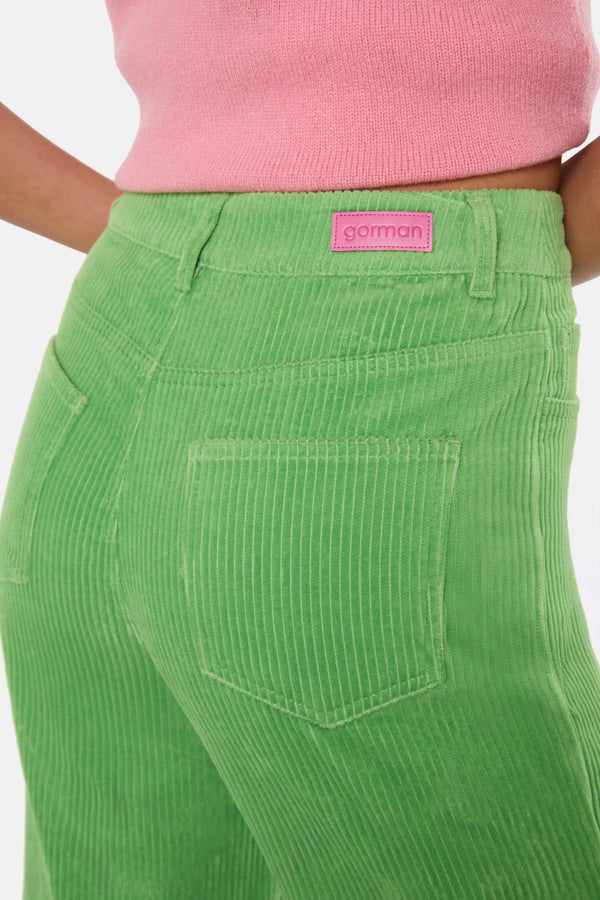Gorman - Greenery Corduroy Jean - green