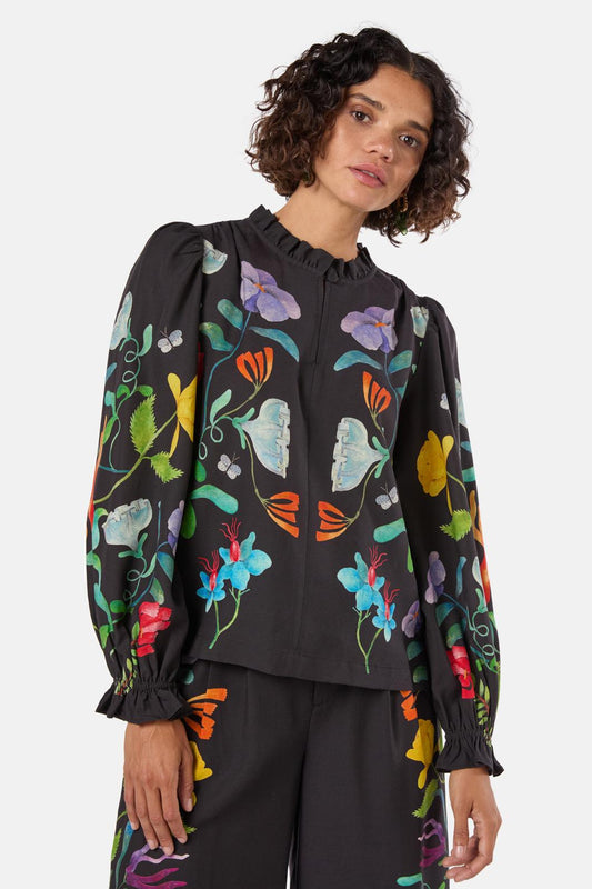 Gorman - Leafy Lessons Top - print