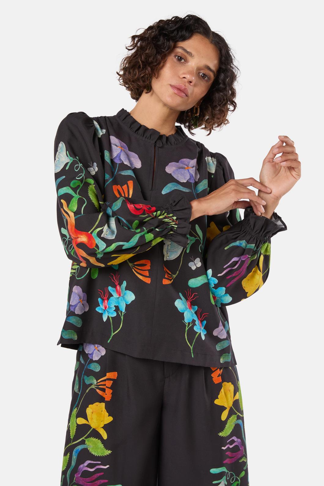Gorman - Leafy Lessons Top - print