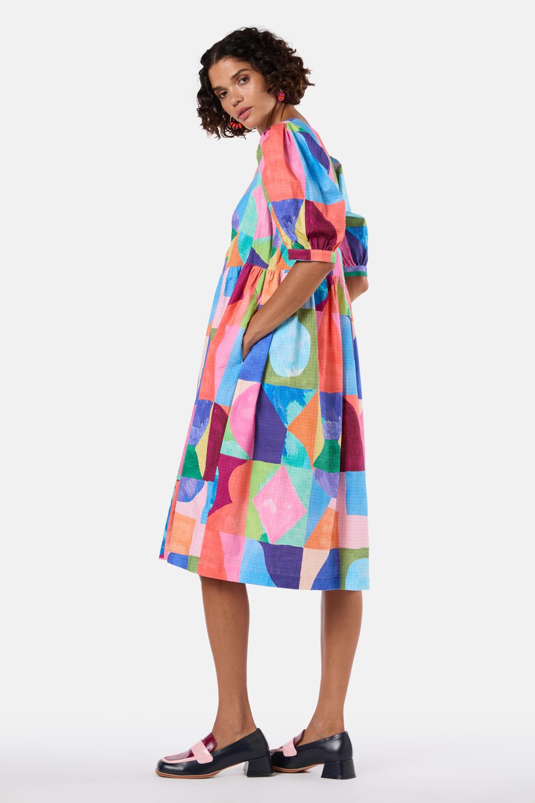 Gorman - Cutting Shapes Smock Dress - print