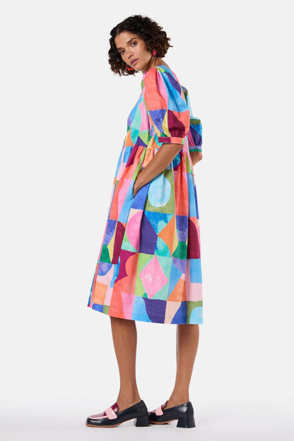 Gorman - Cutting Shapes Smock Dress - print