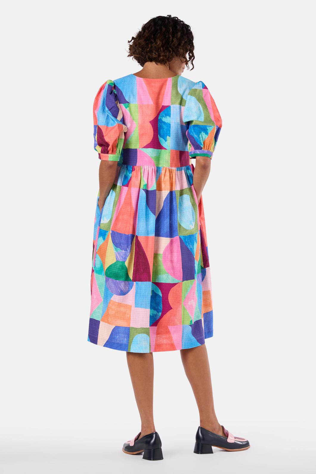 Gorman - Cutting Shapes Smock Dress - print