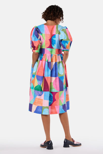 Gorman - Cutting Shapes Smock Dress - print