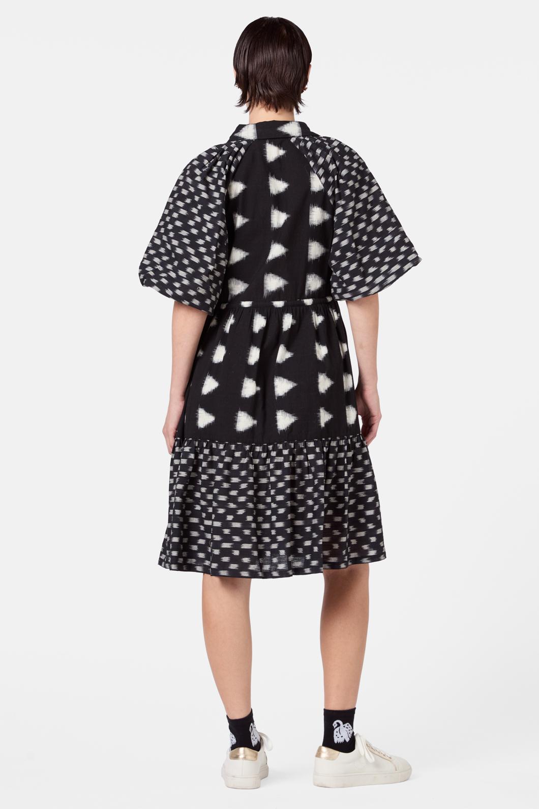 Gorman - Ilana Ikat Smock Dress - black