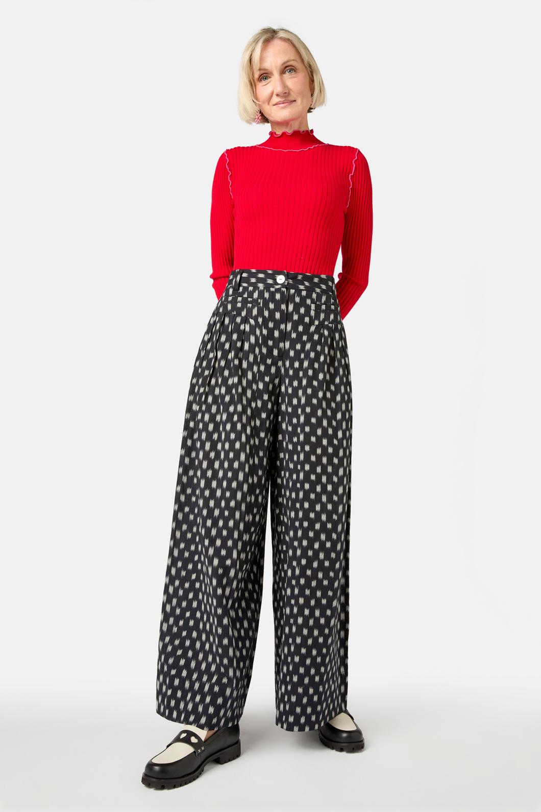 Gorman - Ilana Ikat Pant - black