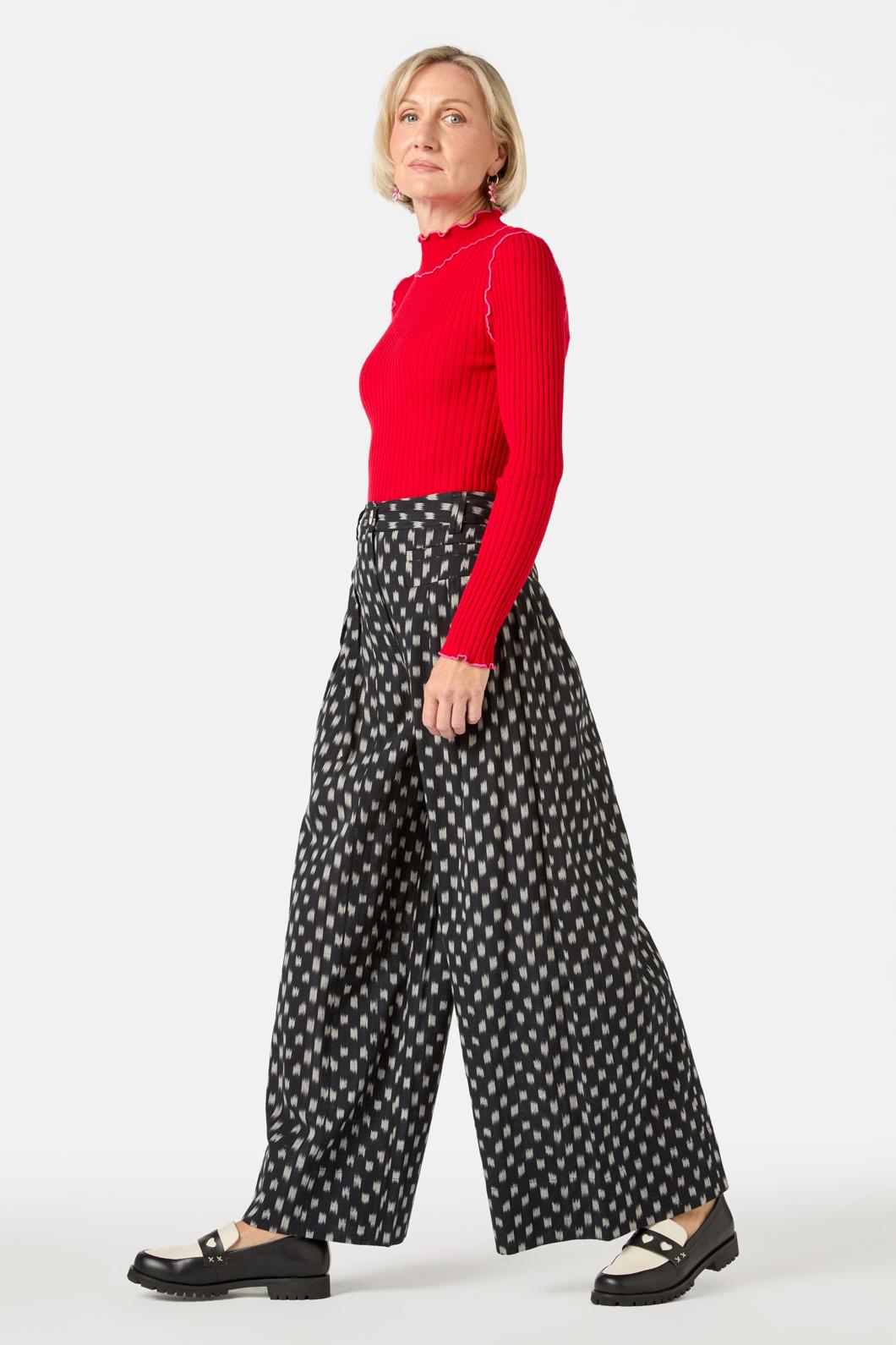 Gorman - Ilana Ikat Pant - black