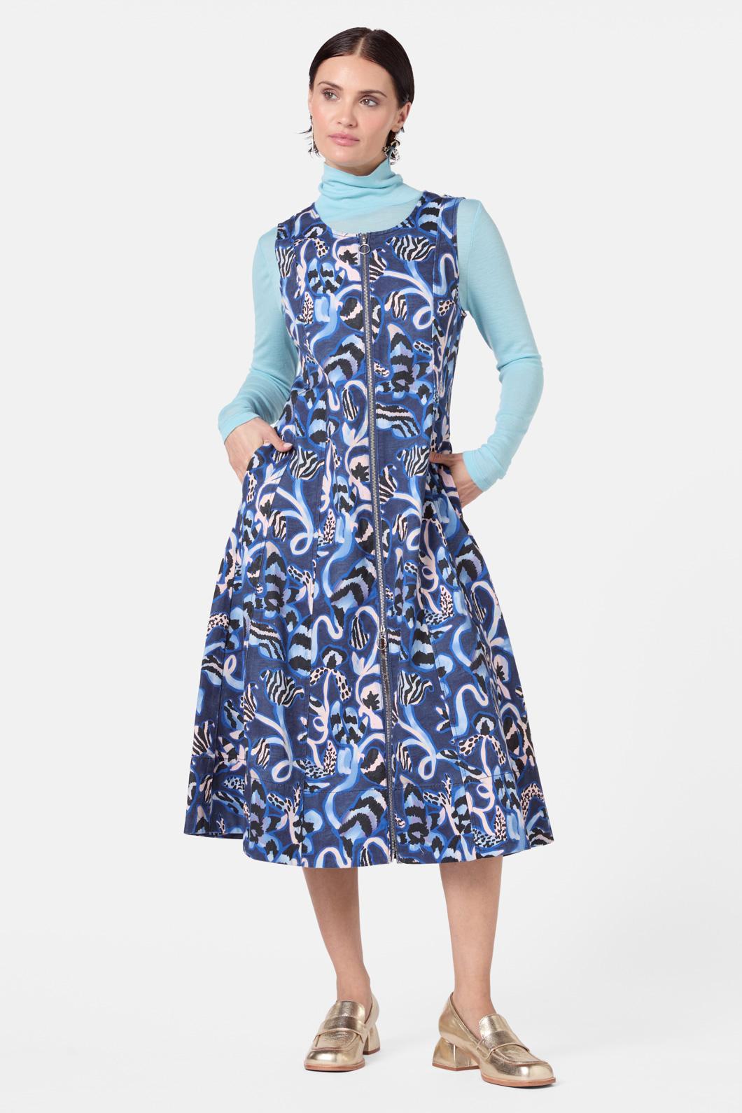 Gorman - The Vines Denim Dress - print