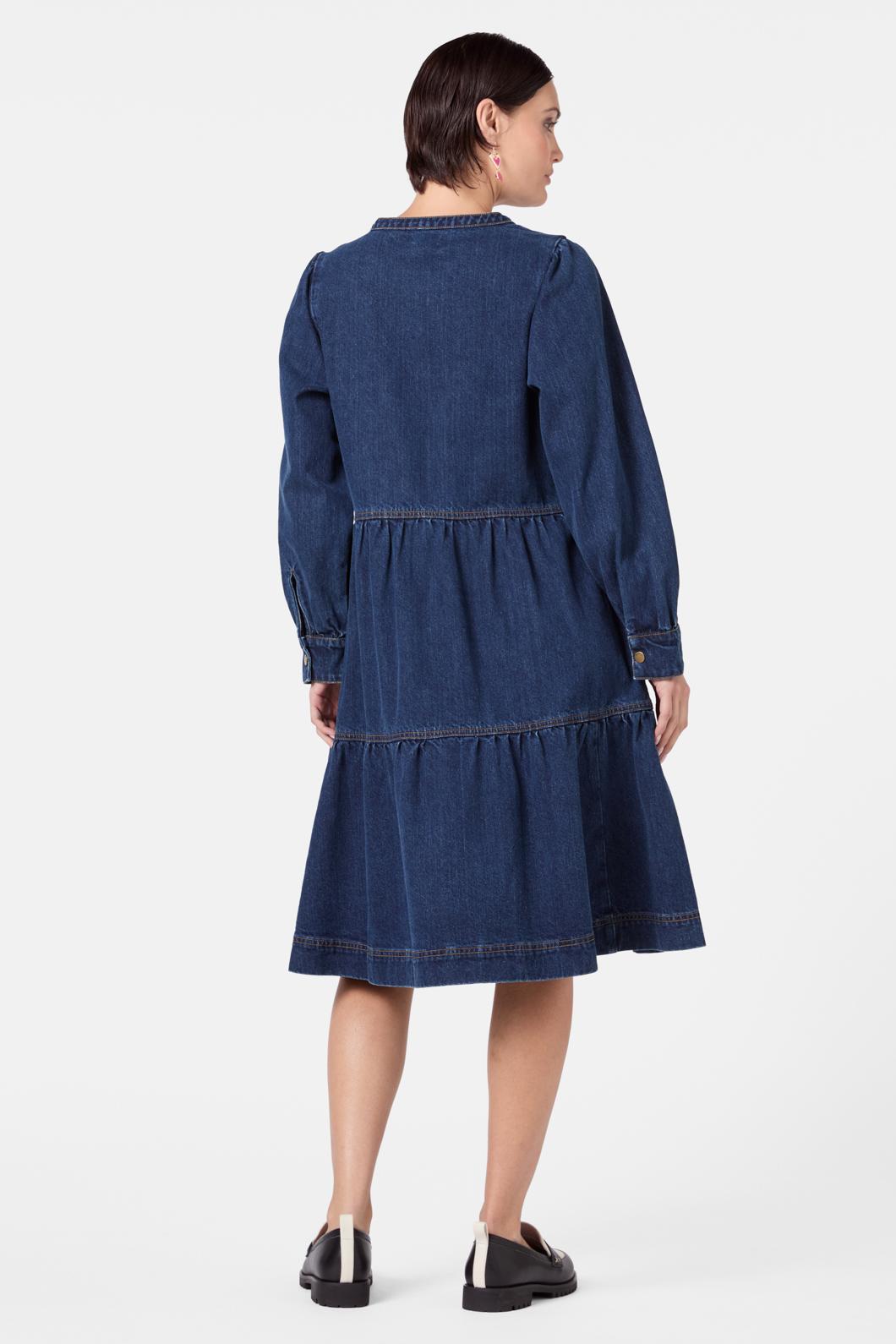 Gorman - Nova Denim Smock Dress - indigo