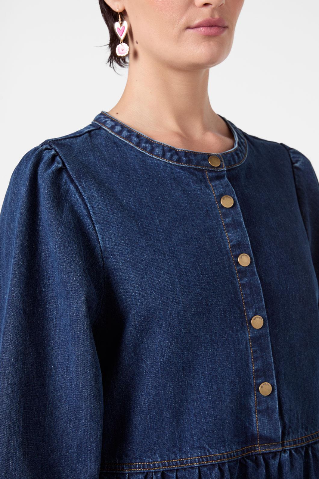 Gorman - Nova Denim Smock Dress - indigo