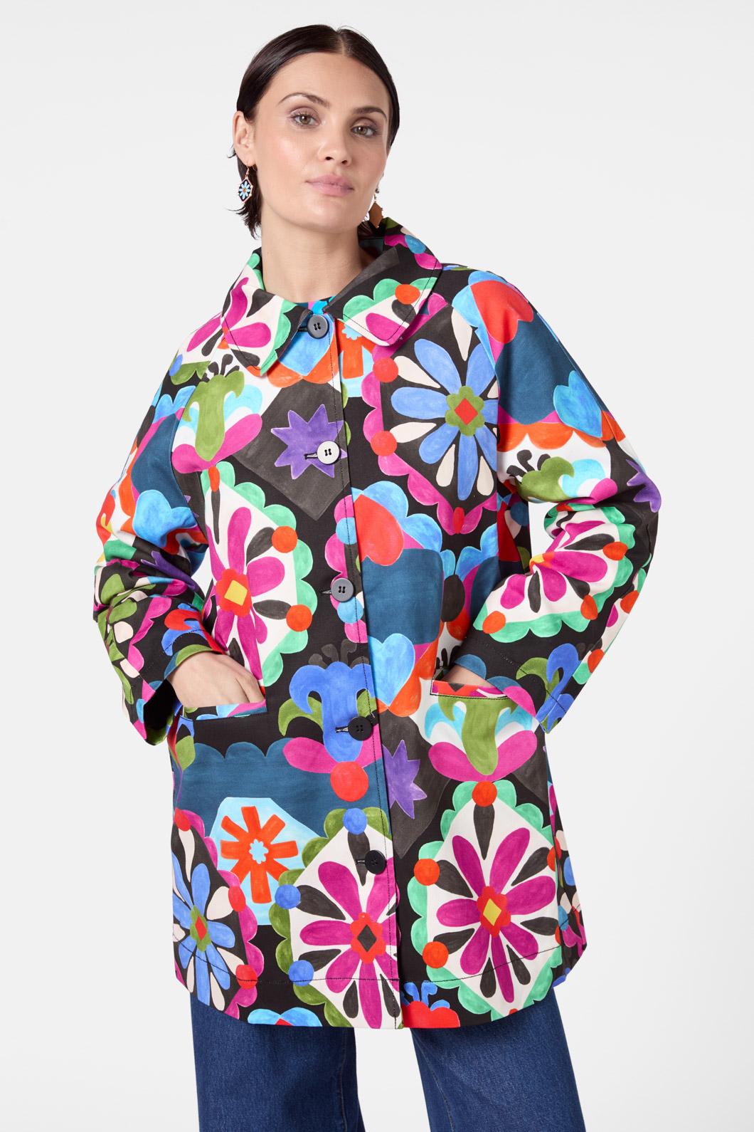 Gorman - Friendly Folk Duster Jacket - print