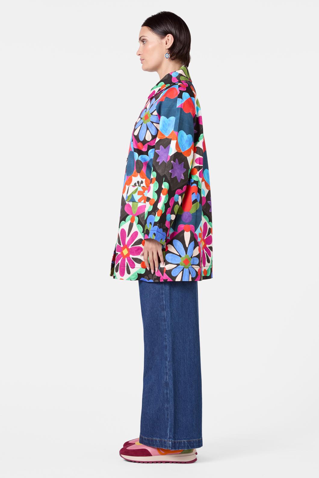 Gorman - Friendly Folk Duster Jacket - print