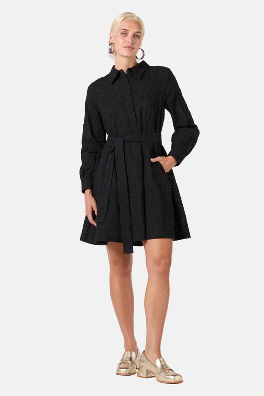 Gorman - Blythe Shirt Dress - black