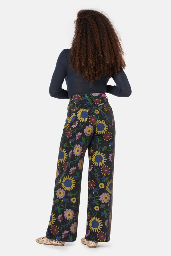 Gorman - Bloomscape Jean - print