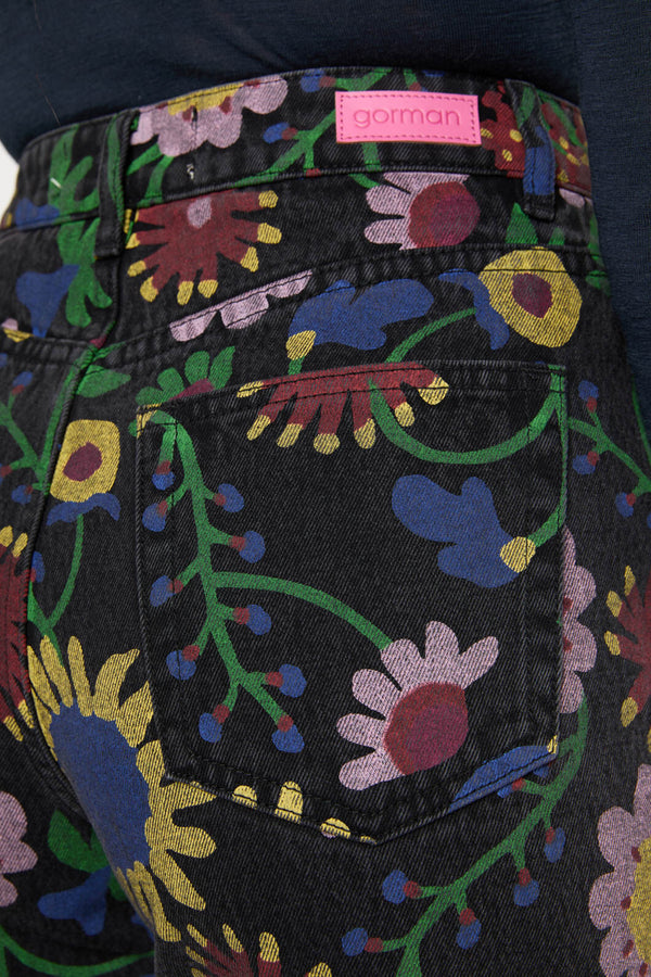 Gorman - Bloomscape Jean - print
