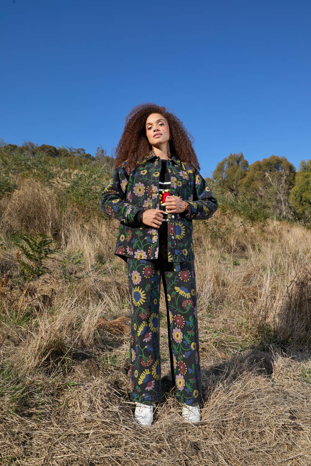 Gorman - Bloomscape Jean - print