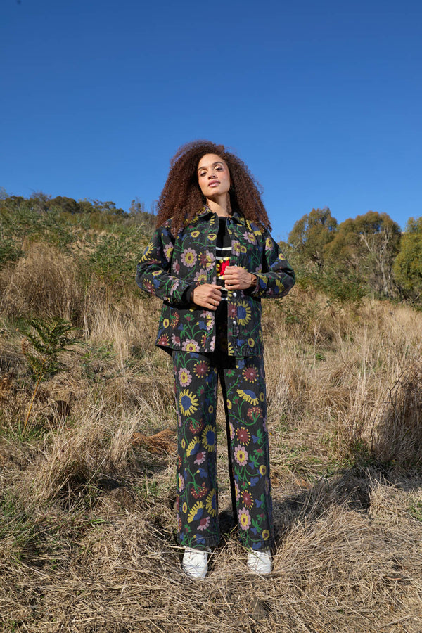 Gorman - Bloomscape Jean - print