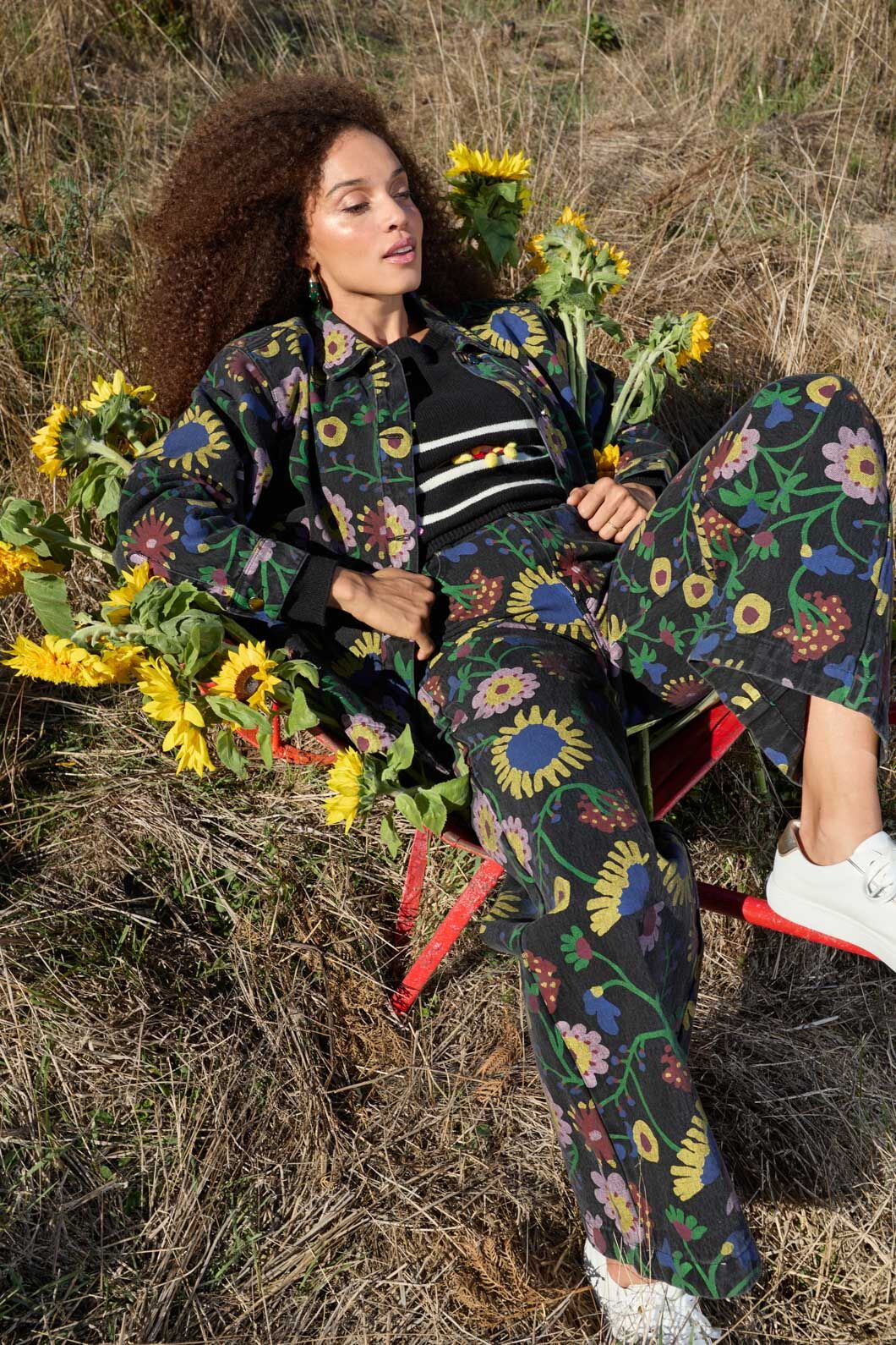 Gorman - Bloomscape Jean - print