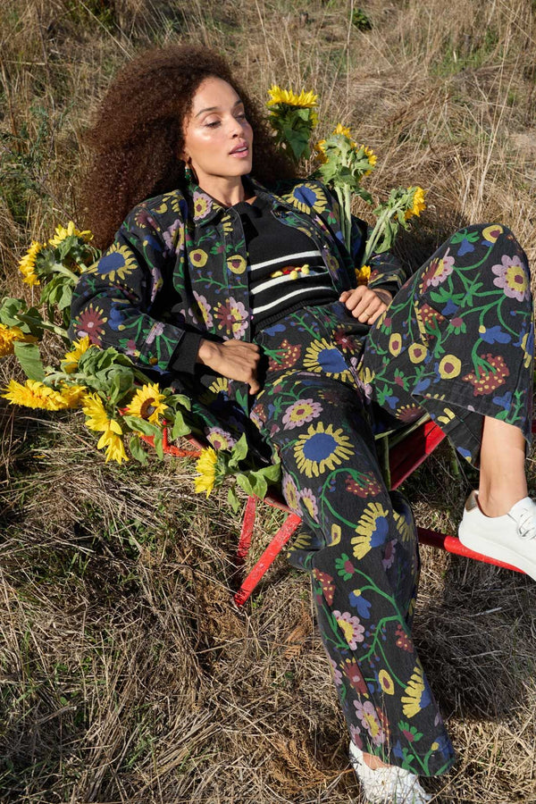 Gorman - Bloomscape Jean - print