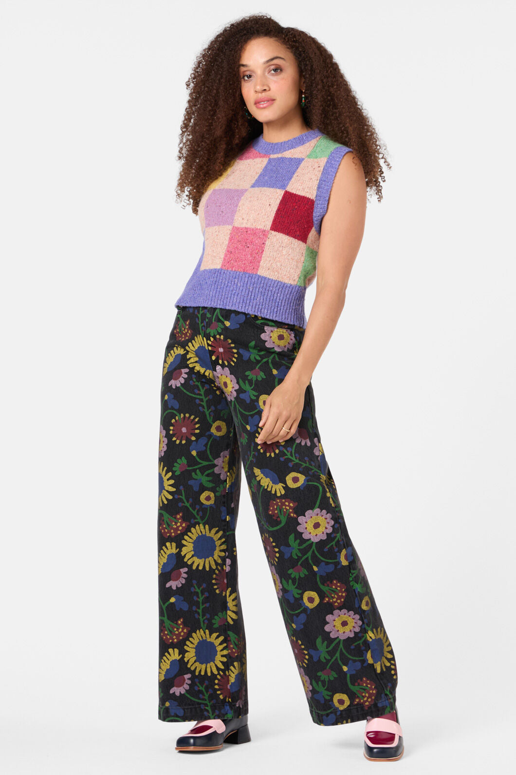 Gorman - Patchwork Vest - check