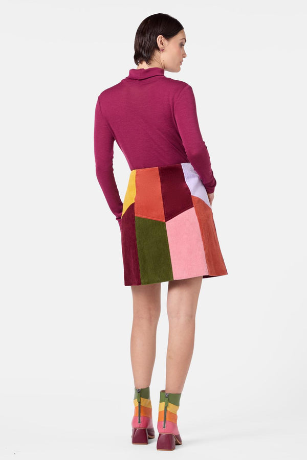 Gorman - Merino Polo Top - plum