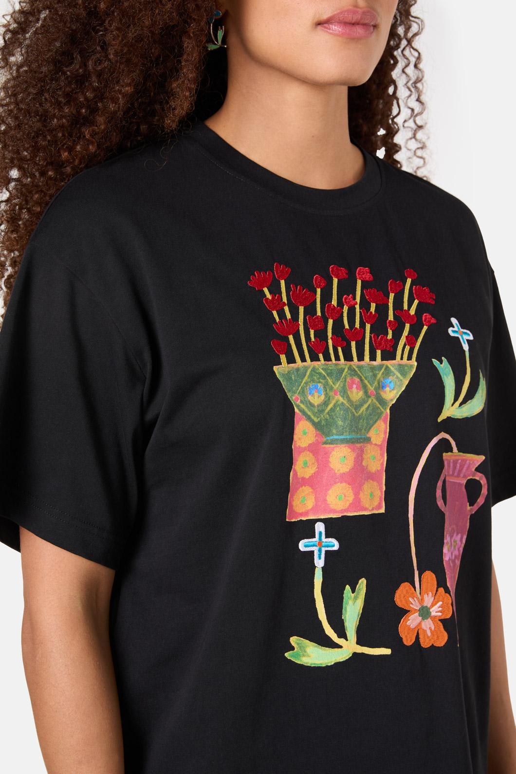 Gorman - Amphora Placement OversizedTee - print