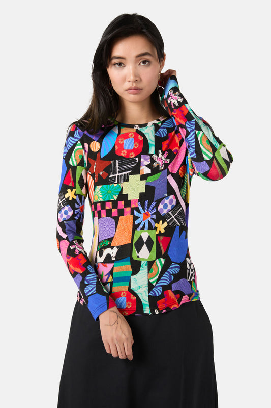 Gorman - Craftermoon Top - print