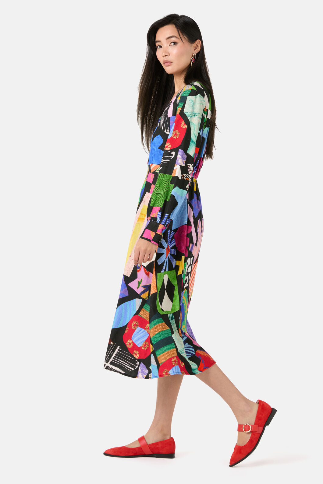 Gorman - Craftermoon V-Neck Dress - print
