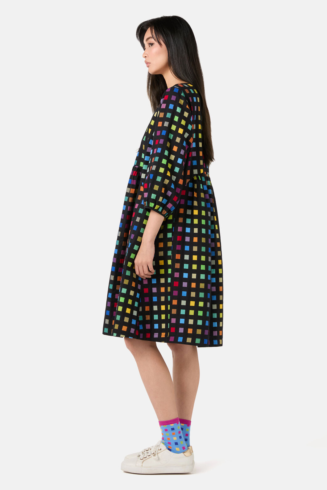 Gorman - Light Up Check Smock Dress - check