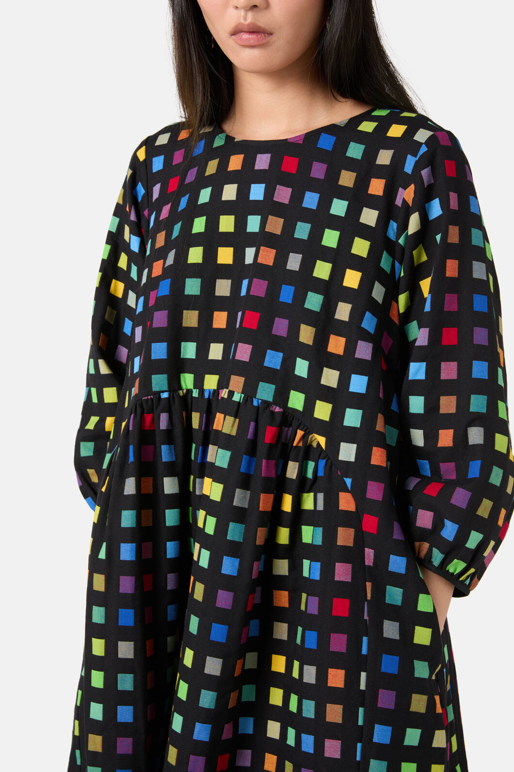 Gorman - Light Up Check Smock Dress - check