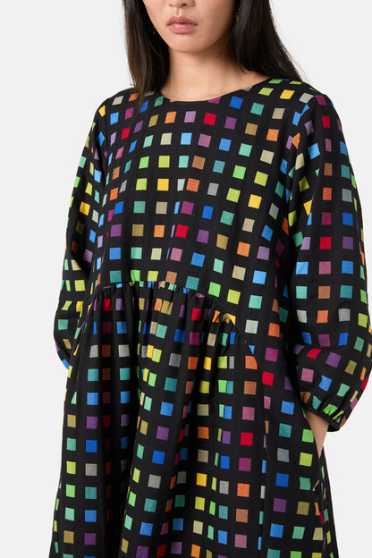 Gorman - Light Up Check Smock Dress - check