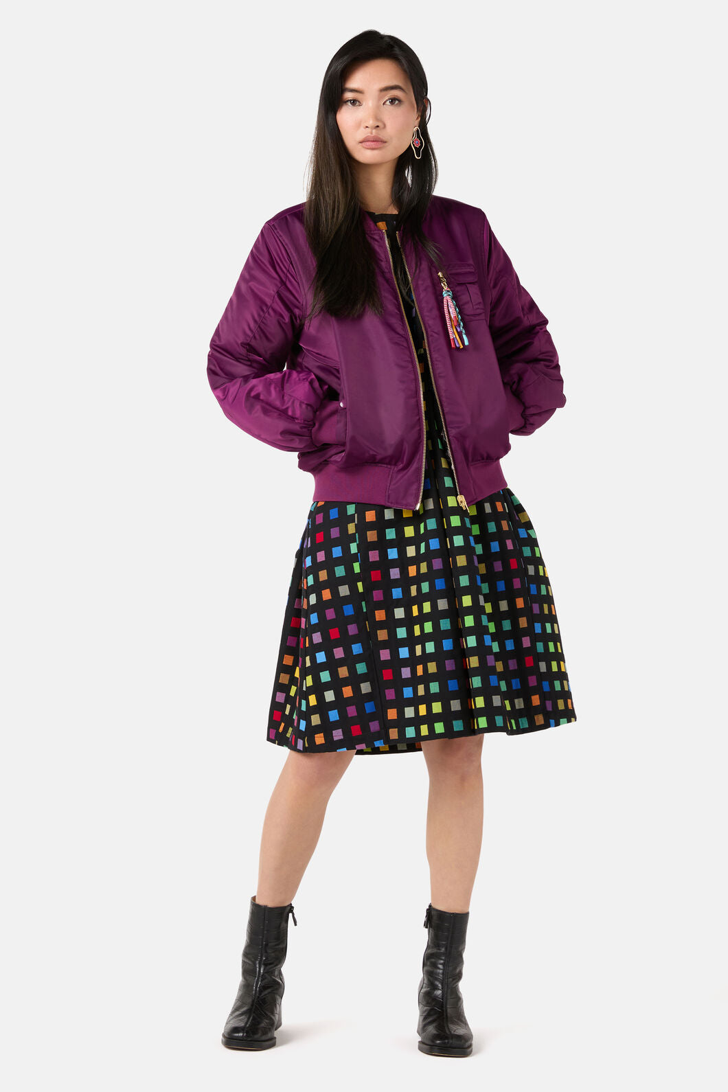 Gorman - Light Up Check Smock Dress - check