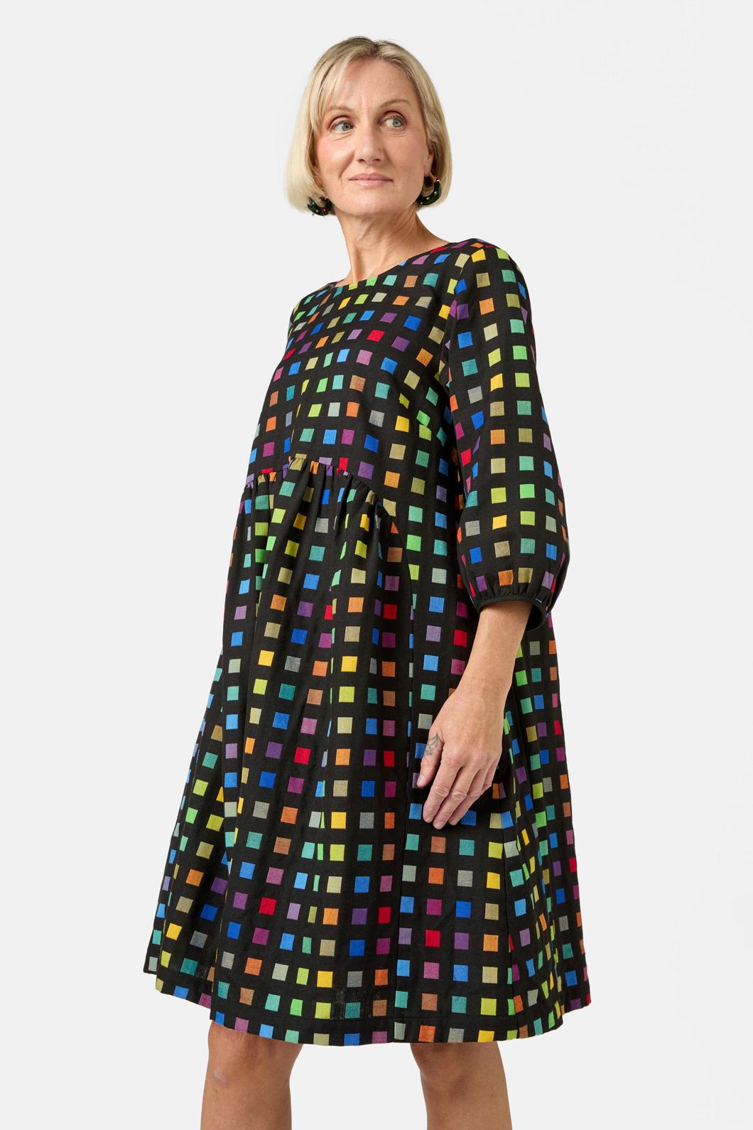 Gorman - Light Up Check Smock Dress - check