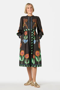 Gorman - The Horses Midi Dress - print