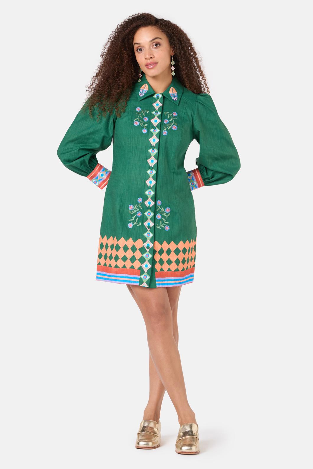 Gorman - RenaissanceEmbroideredShirtDre - print