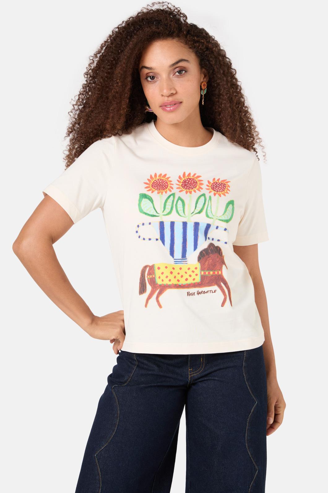 Gorman - The Horses PlacementClassicTee - print