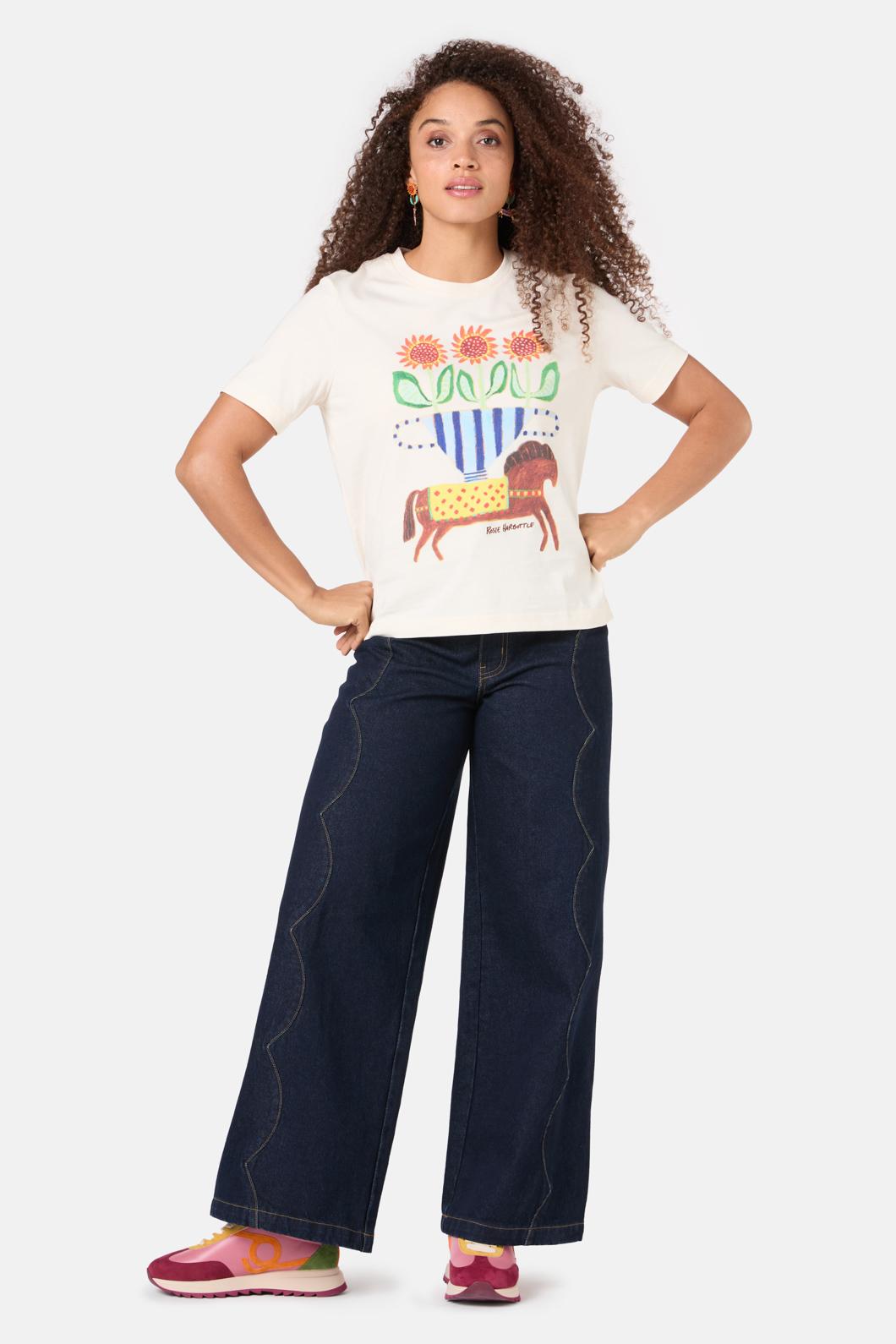 Gorman - The Horses PlacementClassicTee - print