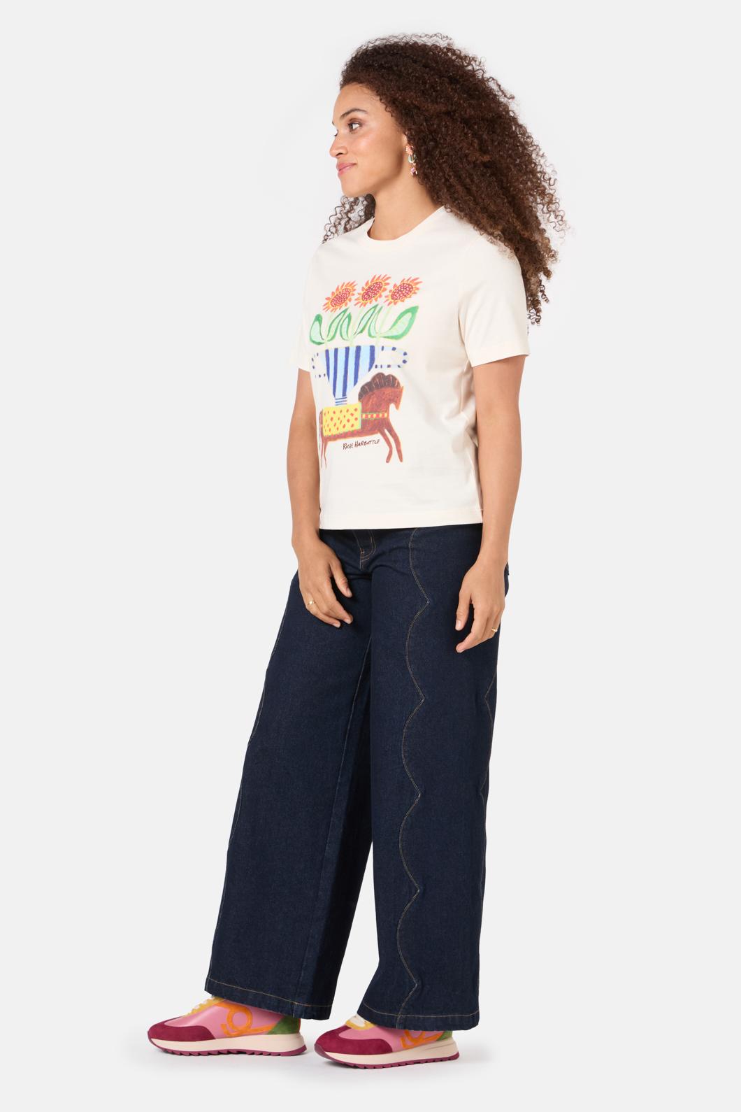 Gorman - The Horses PlacementClassicTee - print