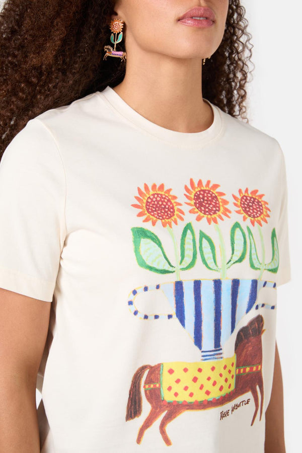 Gorman - The Horses Placement Classic Tee - print