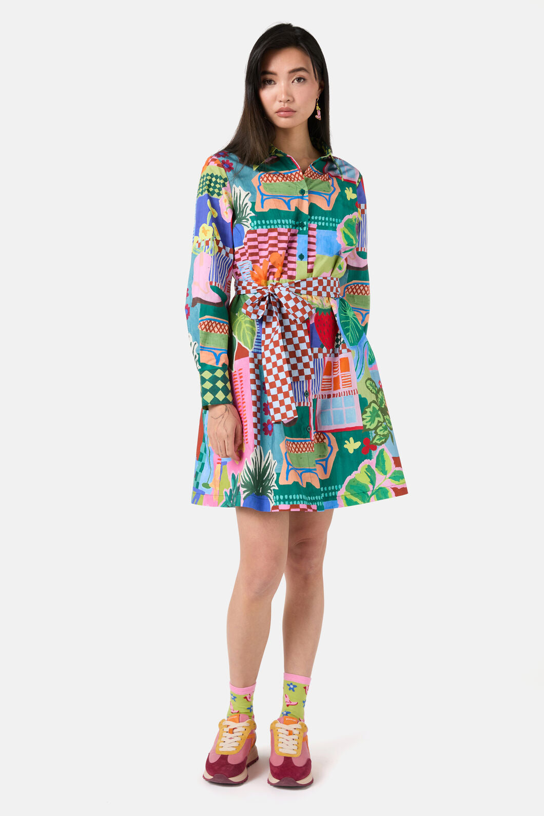 Gorman - Windowsill Shirt Dress - print